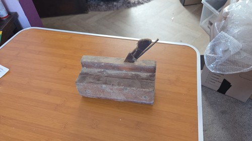 Old molding hand plane - old, wood