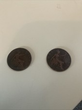 2, 1903 One Penny Coins