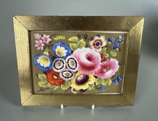 English Porcelain c1830 Plaque Possibly Coalport. Antique English Porcelain