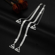 Non-Slip Rhinestone Bra Straps