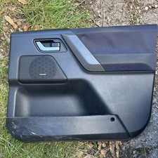  LAND ROVER FREELANDER 2 FRONT DRIVER SIDE DOOR CARD WITH SWITCHES BLUE CLOTH 