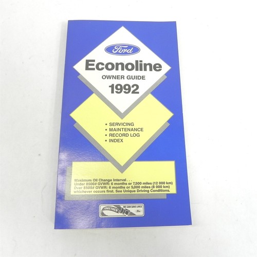 Vintage 1992 ford econoline - 1992,