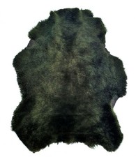 Lambskin Sheepskin. Shorn. Dark Green. New. Size 55/60cm x 65/68cm.