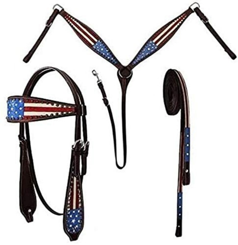 Leather western tack set - western,