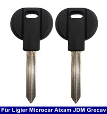 2x Replacement Car Key Blank
