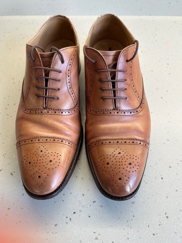 Mens barker brogue - mens, size