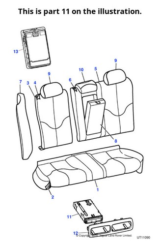 Jaguar genuine cup holder - genuine,