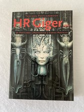 HR Giger Swiss Artist Taschen 30 Postcard Book 1995 - Biomechanical Art