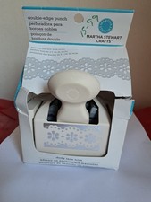 Martha Stewart Double edge  punch around the page.Dolly Lace Trim