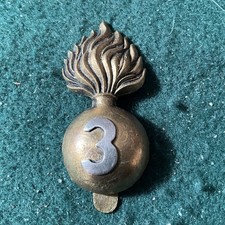 WW1 3rd City of London Rifle Volunteers County Of London Cap Badge brass. Ac37