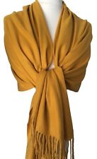 Mustard Yellow Pashmina Wrap