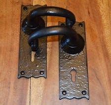 Rustic Door Handles with Key