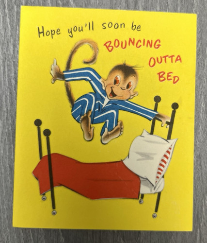 Collectible vintage get well - collectible,