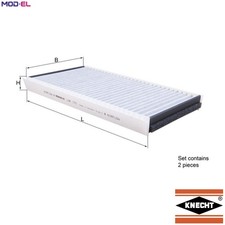 FILTER CABIN AIR LAK 173/S FOR