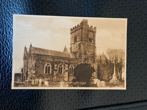 Postcard the church - the,