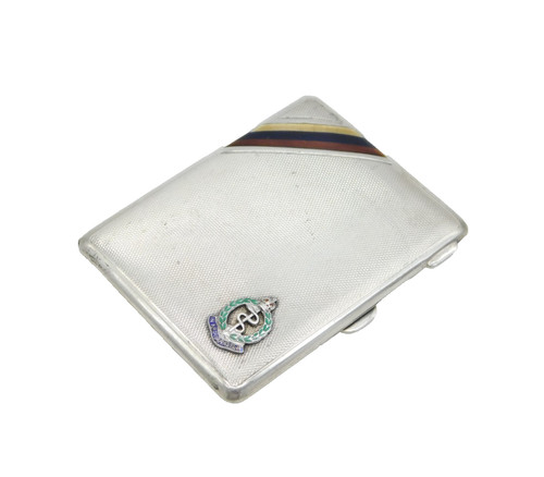Wwii sterling silver enamel - sterling,