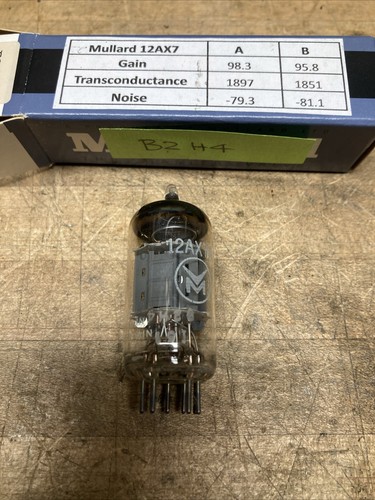 1962 mullard 12ax7 - 12ax7, ecc83