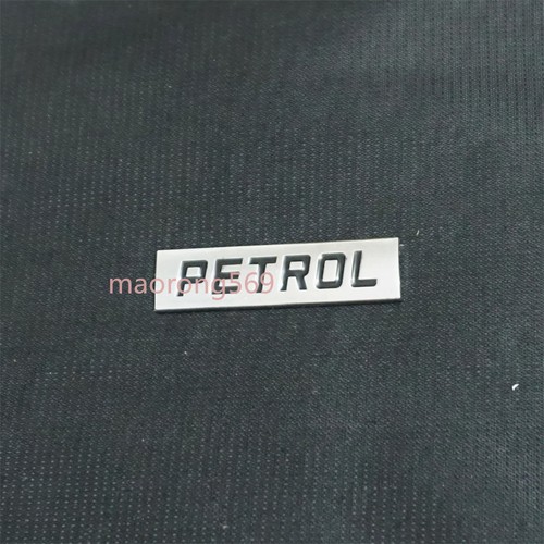 Silver chrome petrol - silver, black