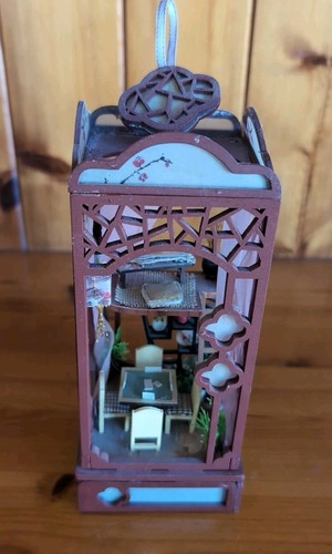 Oriental dolls house diorama - house,