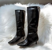 Womens Black Knee High Boots