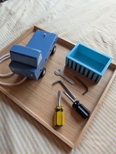 Pull Along Wooden Truck and