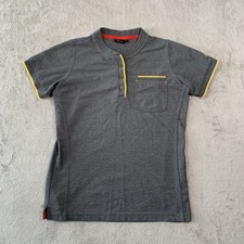 McDonalds Polo Shirt Womens Small Grey Uniform Staff Fitted Pique Dimensions