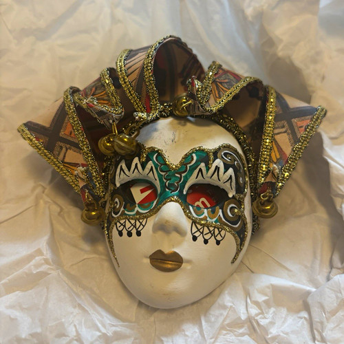 Venetian jester mask - jester,