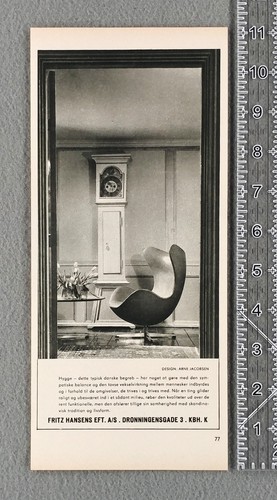1961 arne jacobsen egg - arne,