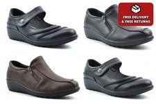 Womens Wide Fit Shoes Ladies