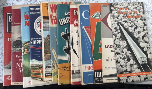 Vintage lot railway - lot,