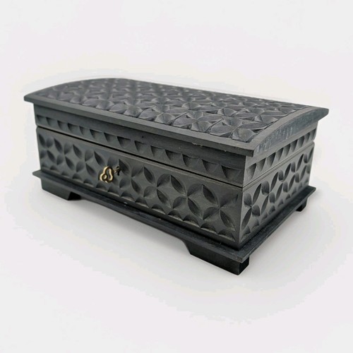 Carved wood jewellery storage - wood,