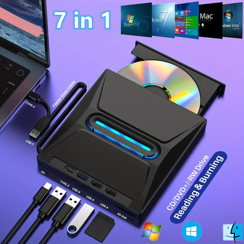 External usb 0 dvd cd - 7,