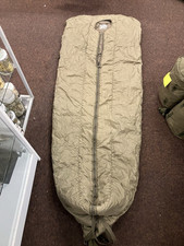 German Army Sleeping Bag With Slots In Side Ideal For Fishing Used Genuine Surpl