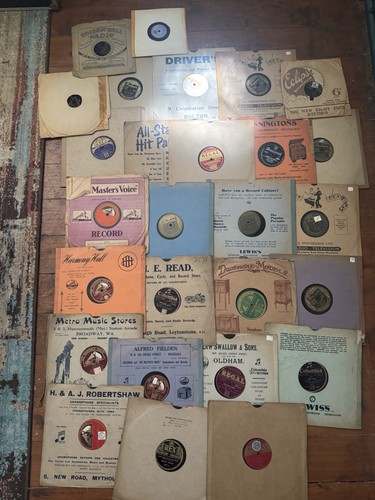 Mainly vintage records - 78,