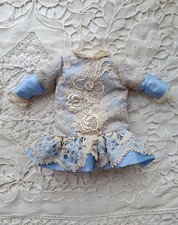 Beautiful Blue Silk Dress for