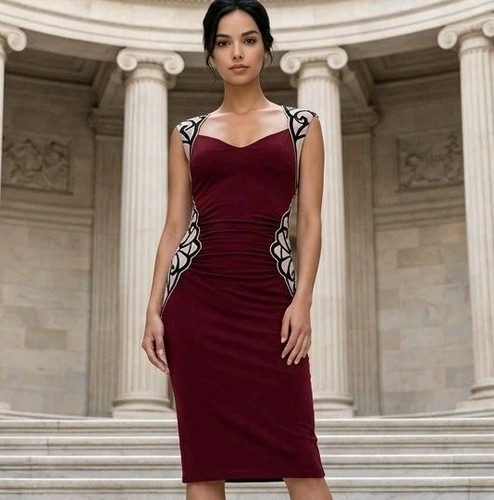 Lipsy michelle keegan burgundy - lipsy,