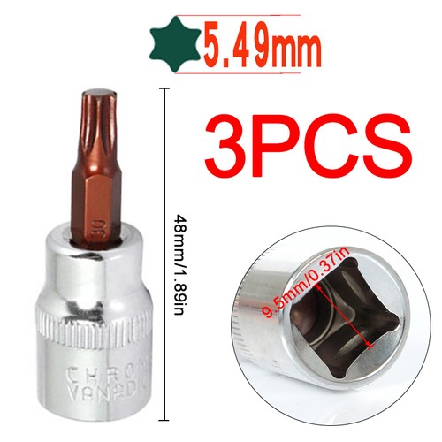 Pcs inch drive torx - drive, t30