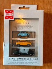 Busch HO 5995 3 x 1960's Cars