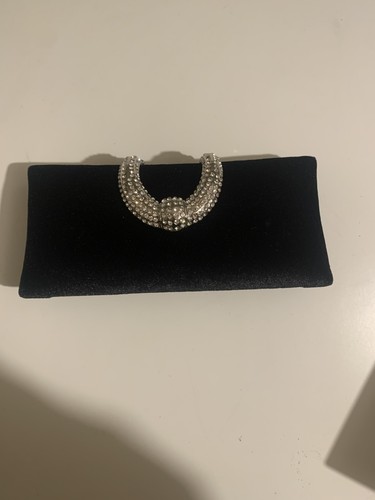Diamond crystal clutch - crystal,