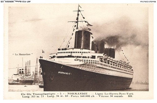 Artp10 0694 boat normandie - -,