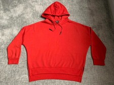ladies primark red hoody,size 12/14,new