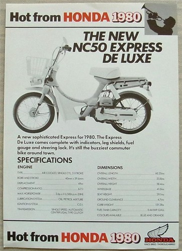 Honda nc50 express - express, de