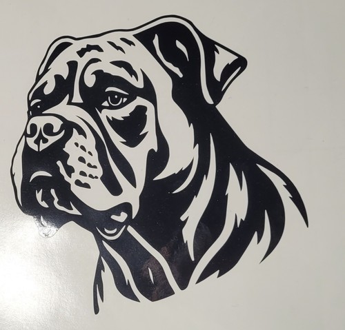 American bulldog dog decal - bulldog,