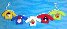 KNITTING PATTERN - Christmas Jumper 1m long washing line decoration garland