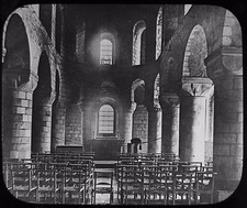 Glass Magic Lantern Slide ST JOHNS CHAPEL TOWER OF LONDON C1900 PHOTO ENGLAND