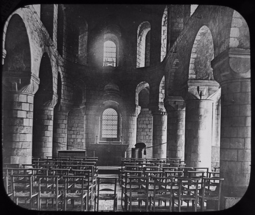 Glass magic lantern slide - magic,