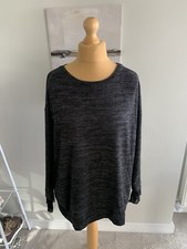 Zara black & grey mark chiffon