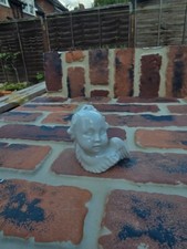 Augarten Angel Bust porcelain figure