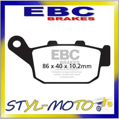 Fa140 organic rear brake pads - fa140,