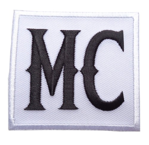 Embroidered biker outlaw - embroidered,